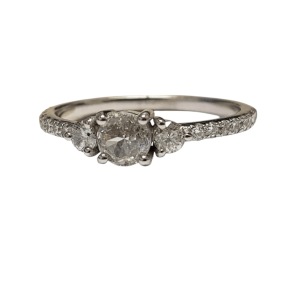 טבעת יהלומים וינטג 2