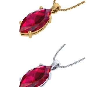 תליון מרקיזה רובי