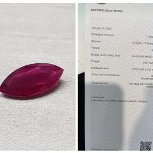 רובי טבעית מרקיזה 2.39 קראט