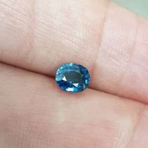 ספיר טבעי אובל 1 קראט